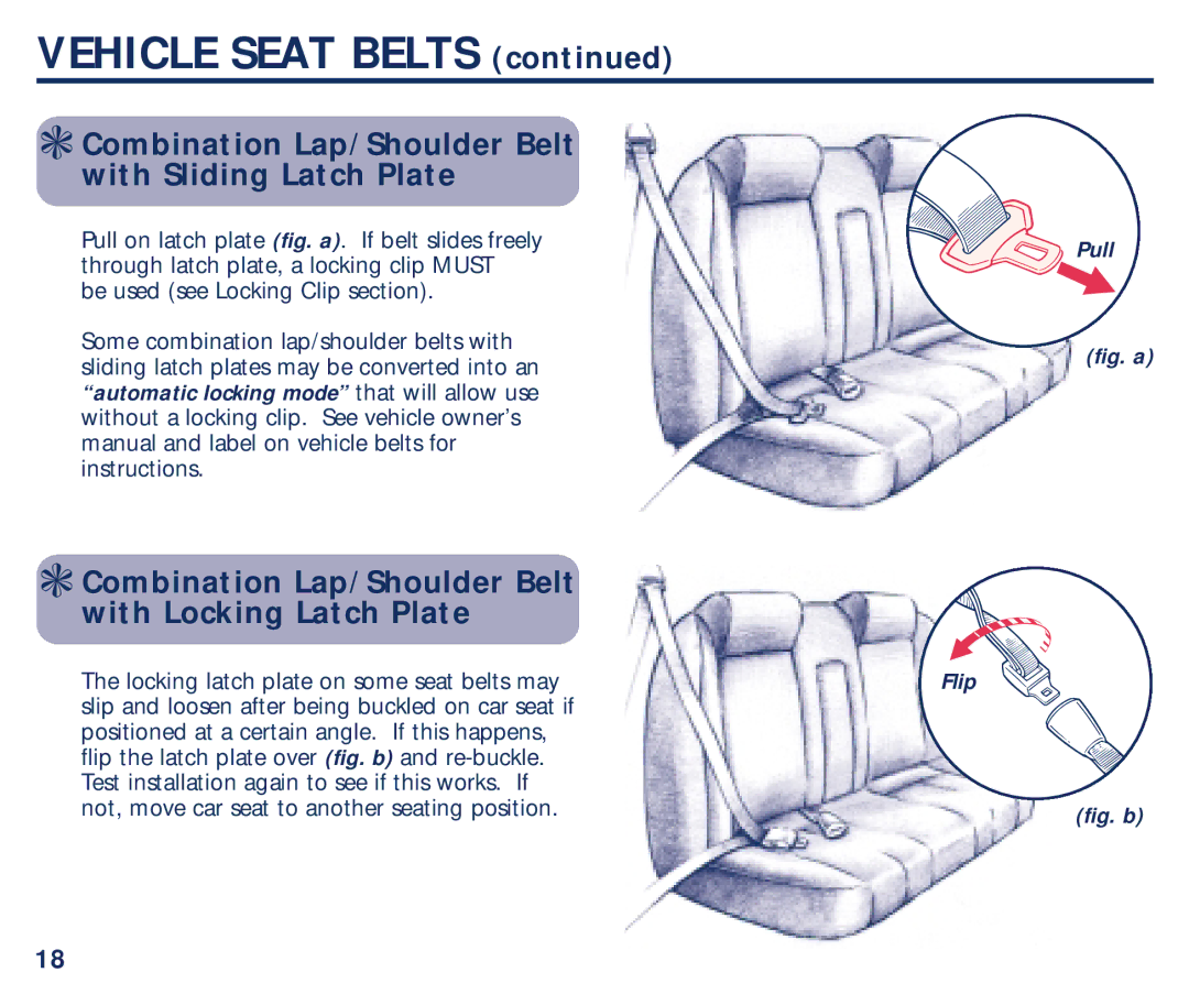 Century Plus 22 manual Combination Lap/Shoulder Belt with Sliding Latch Plate, Pull 