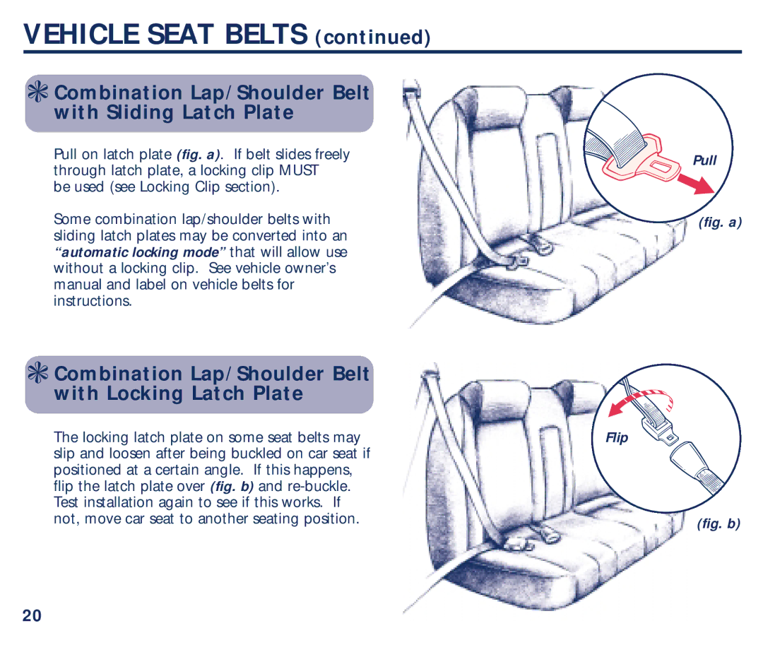 Century PM-1634AB 6/01 manual Combination Lap/Shoulder Belt with Sliding Latch Plate, Pull 