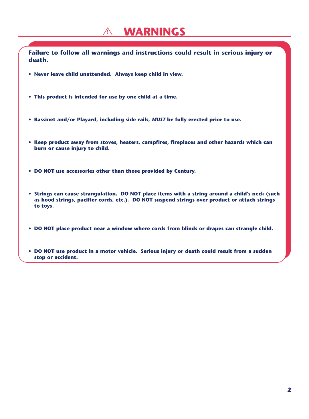 Century PM-1644AA instruction manual 