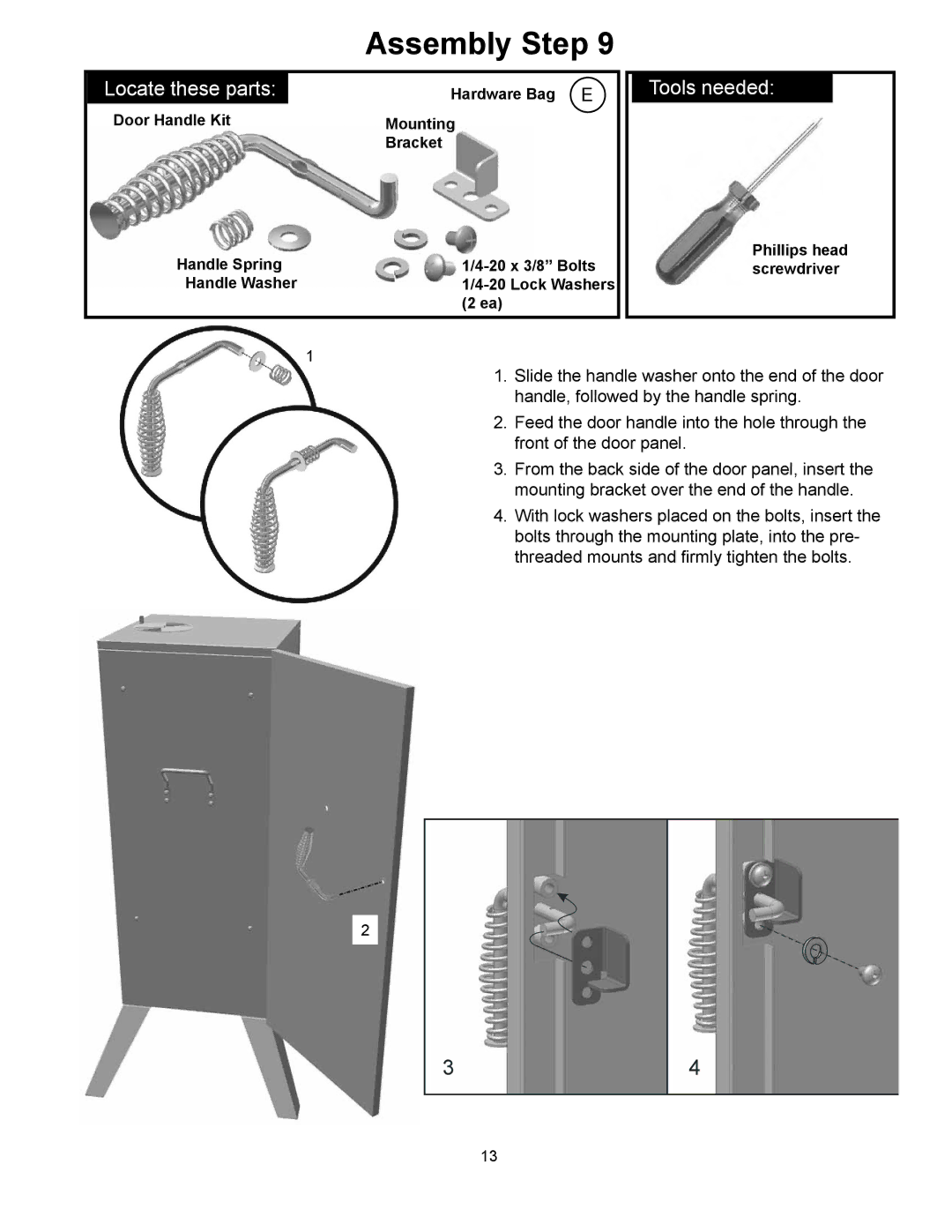 CFM Corporation 3405BG owner manual Tools needed 