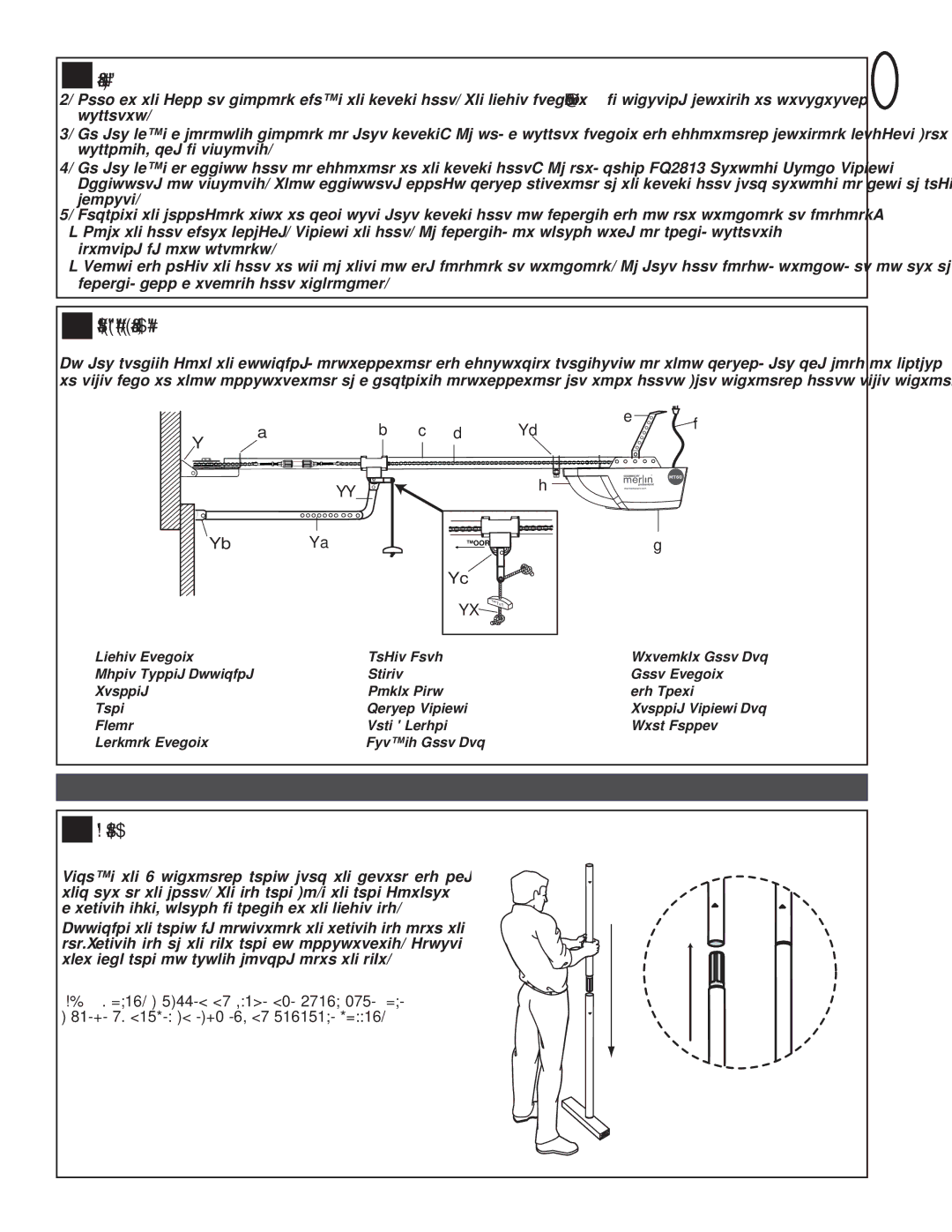 Chamberlain MT60P manual Before YOU Begin, Completed Installation Tilt Door Example Shown, Assemble Pole Pack 