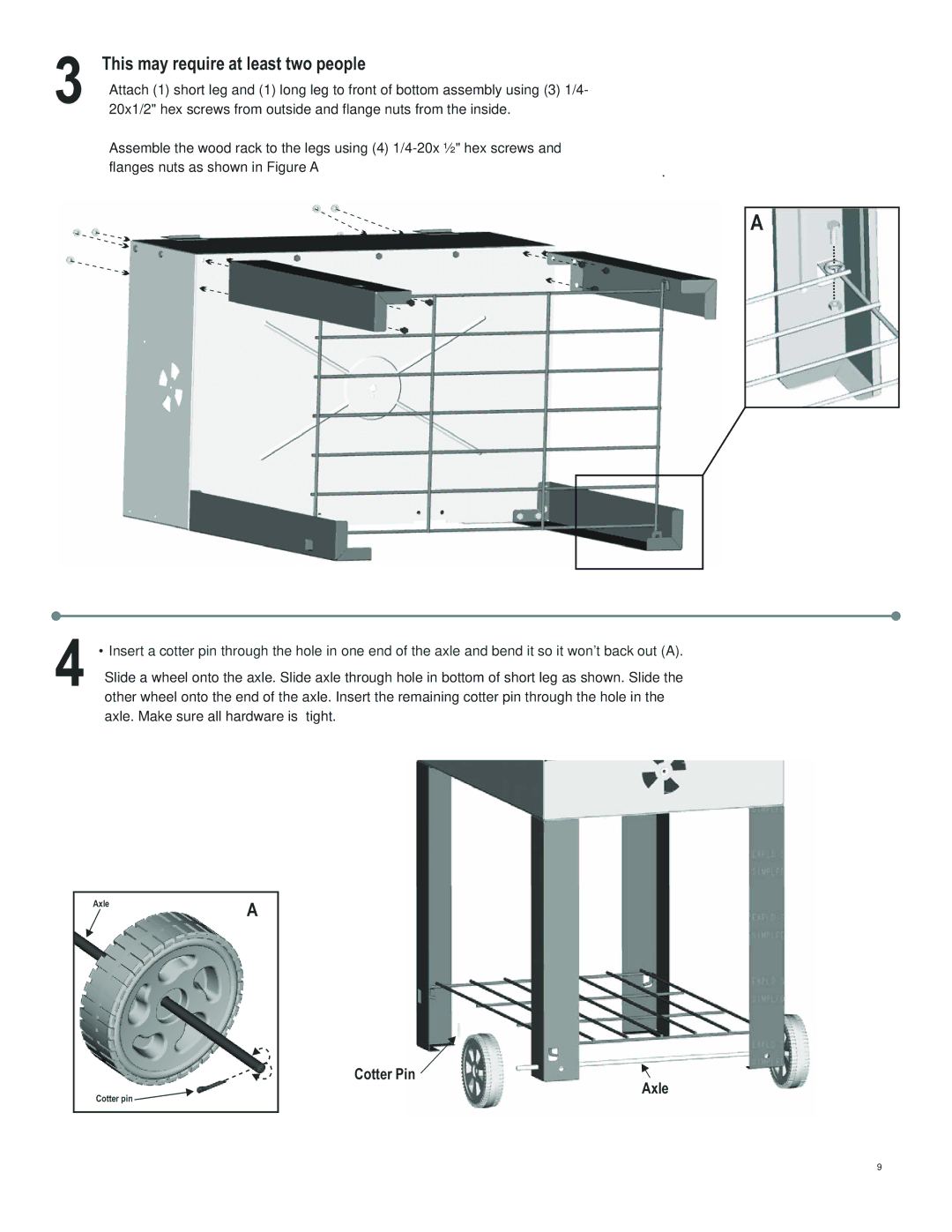 Char-Broil 10301569 manual This may require at least two people 