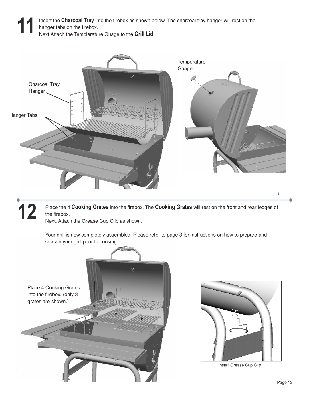 Char-Broil 10301580 manual Firebox 