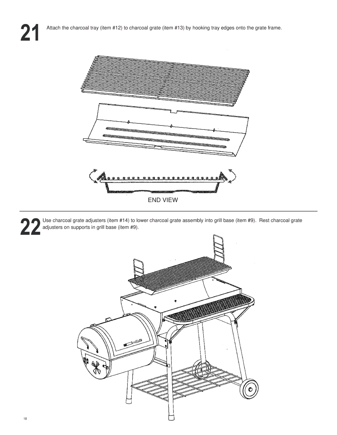 Char-Broil 11201566 manual END View 