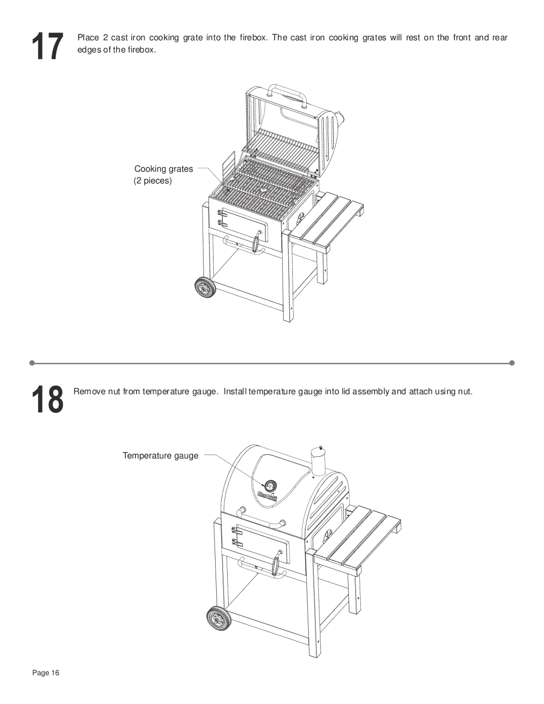 Char-Broil 11301696 manual Edges of the firebox 