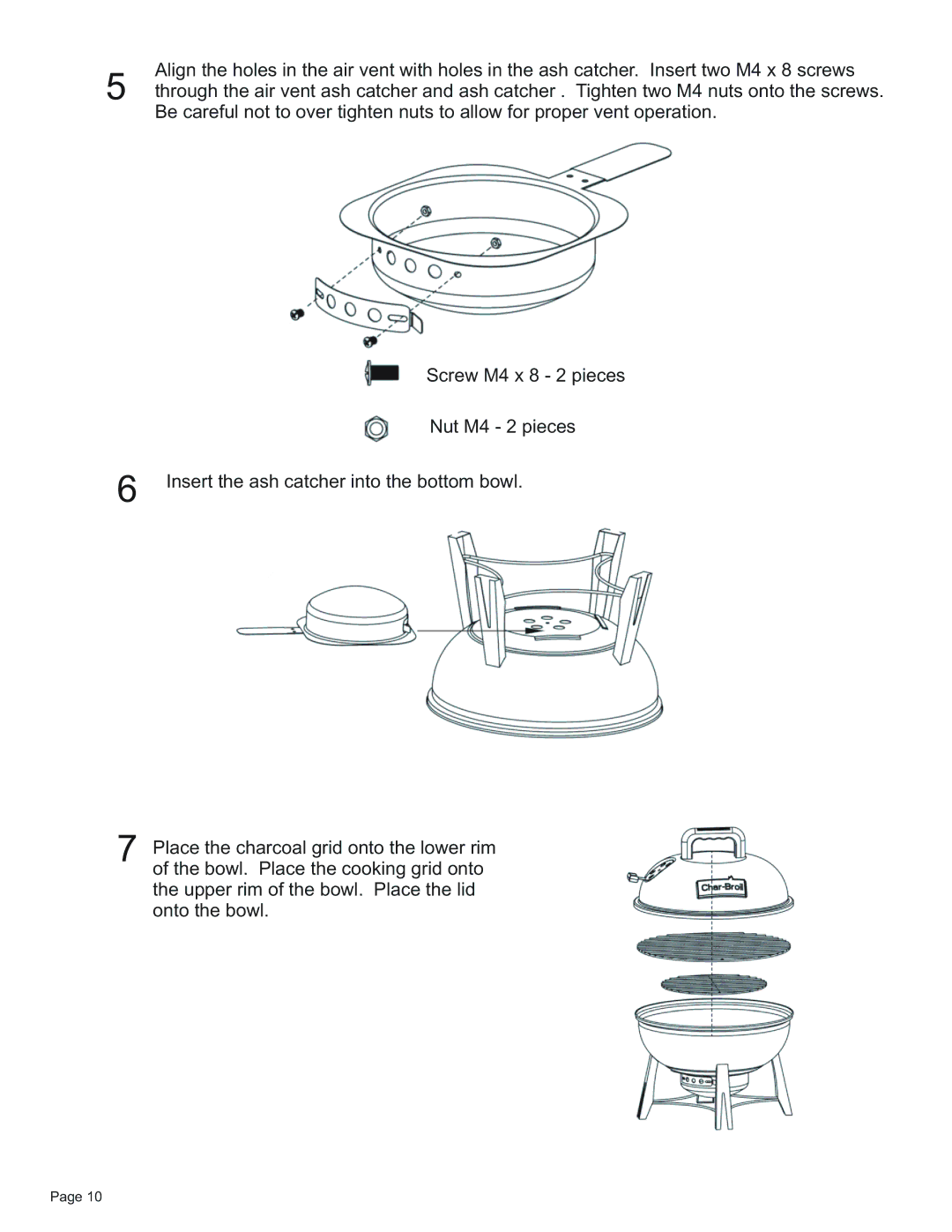 Char-Broil 12301719 manual 