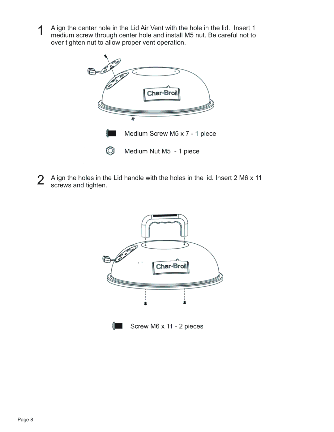 Char-Broil 12301719 manual 