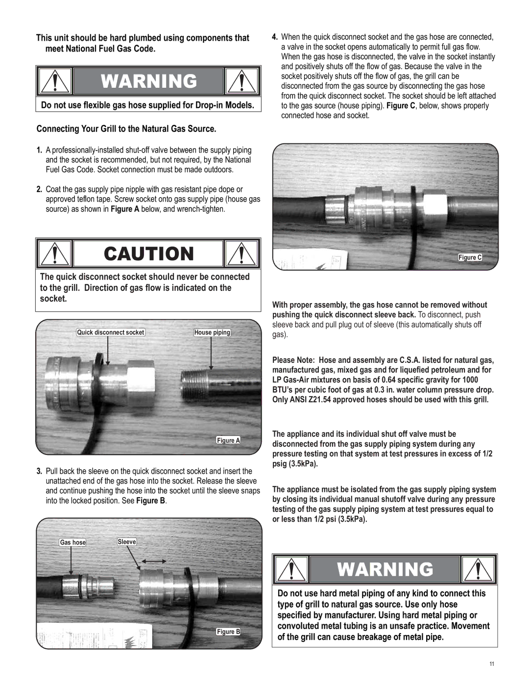 Char-Broil 4539937 manual Figure a 