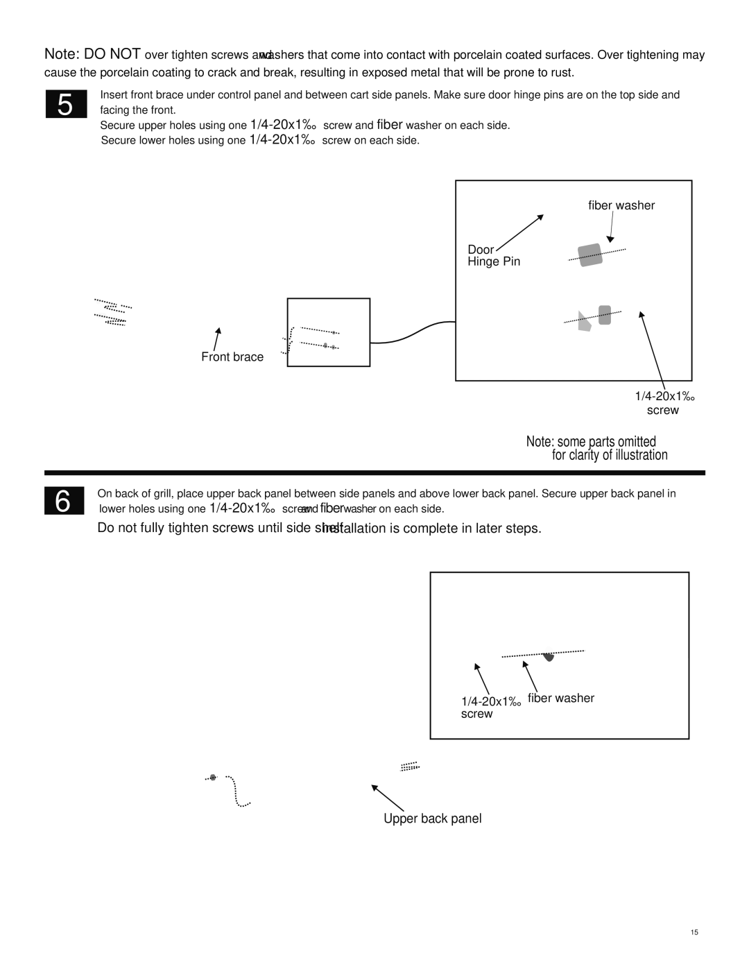 Char-Broil 463250512 manual For clarity of illustration 