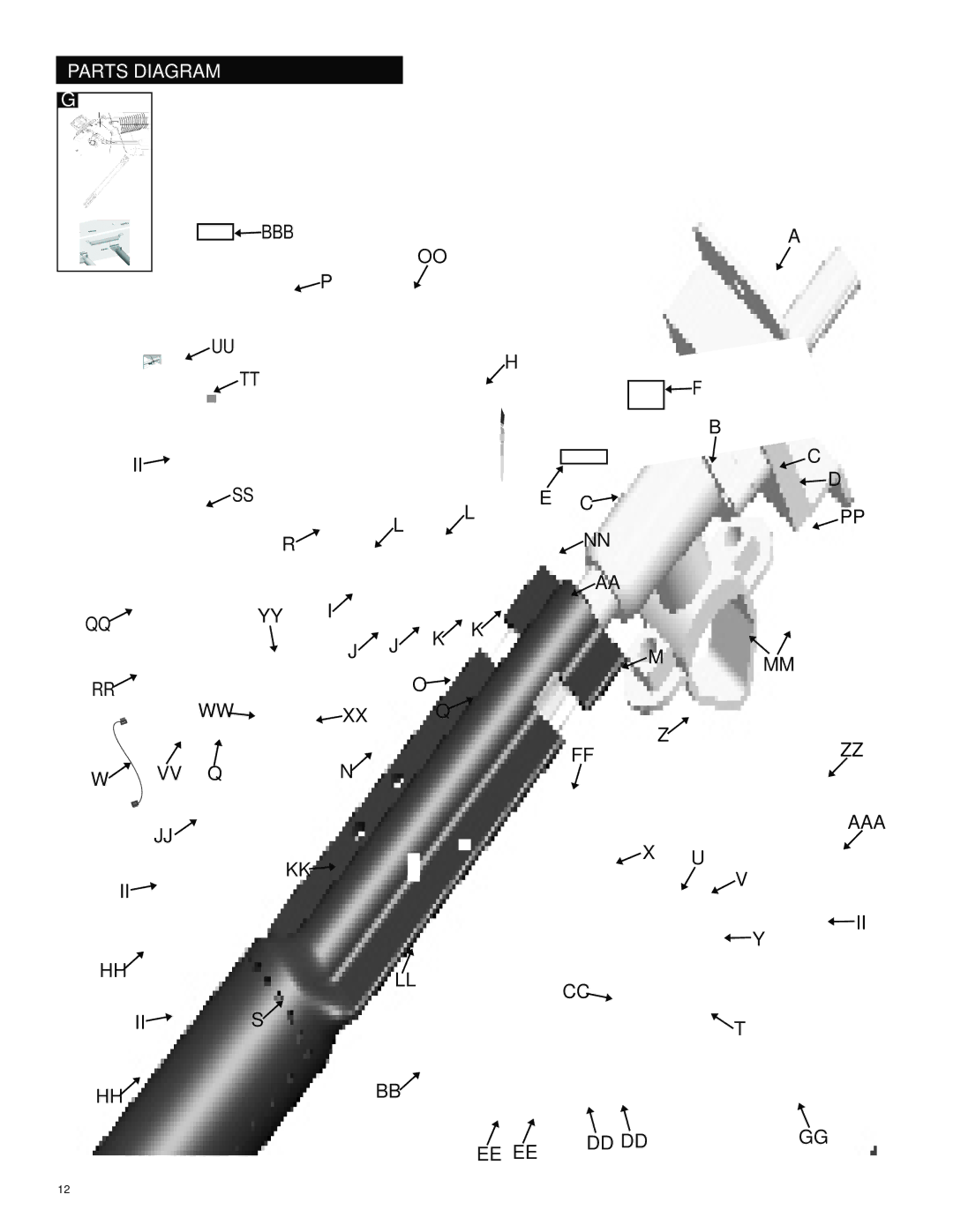 Char-Broil 463251012 manual Parts Diagram 