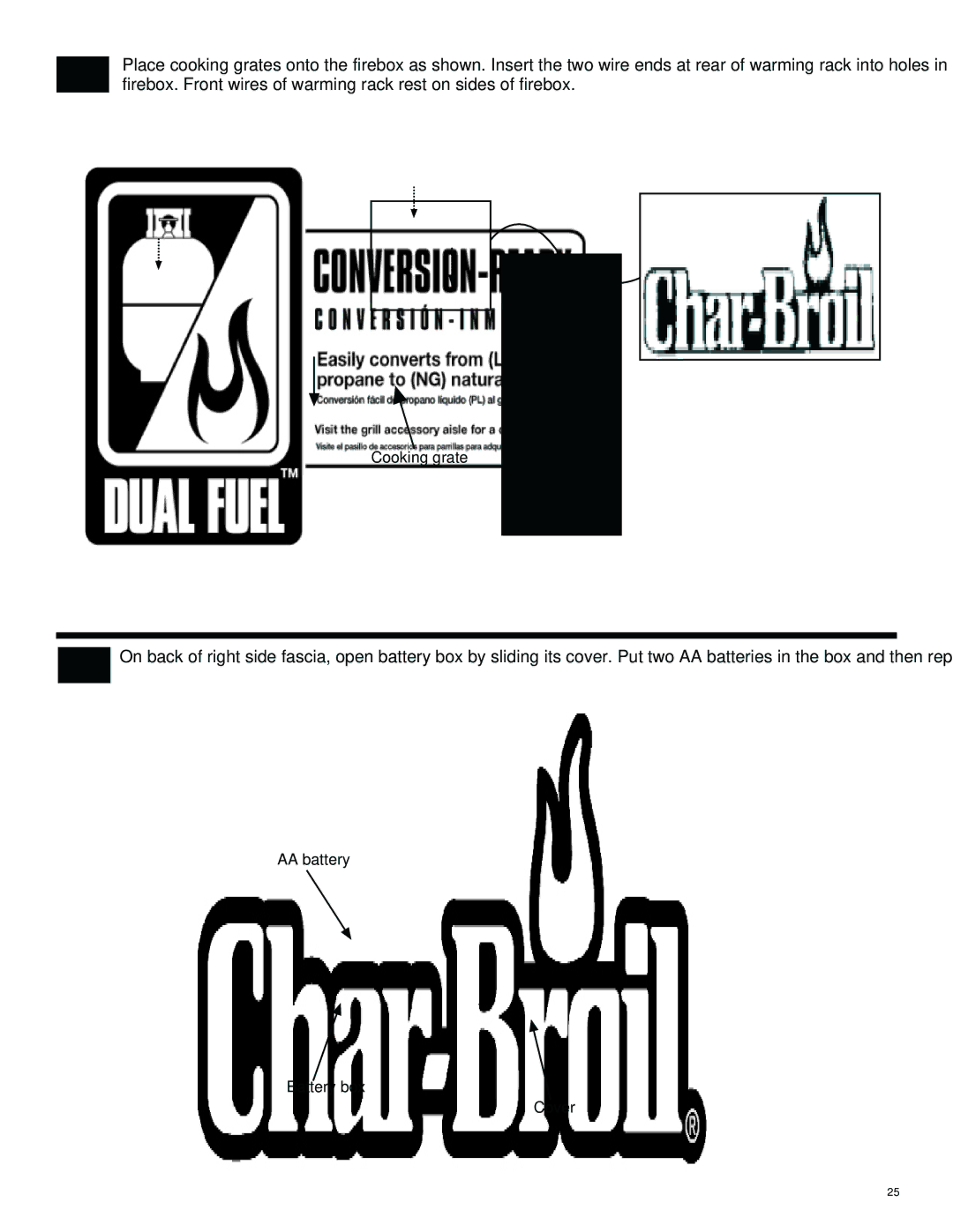 Char-Broil 463262811 manual Cooking grate 