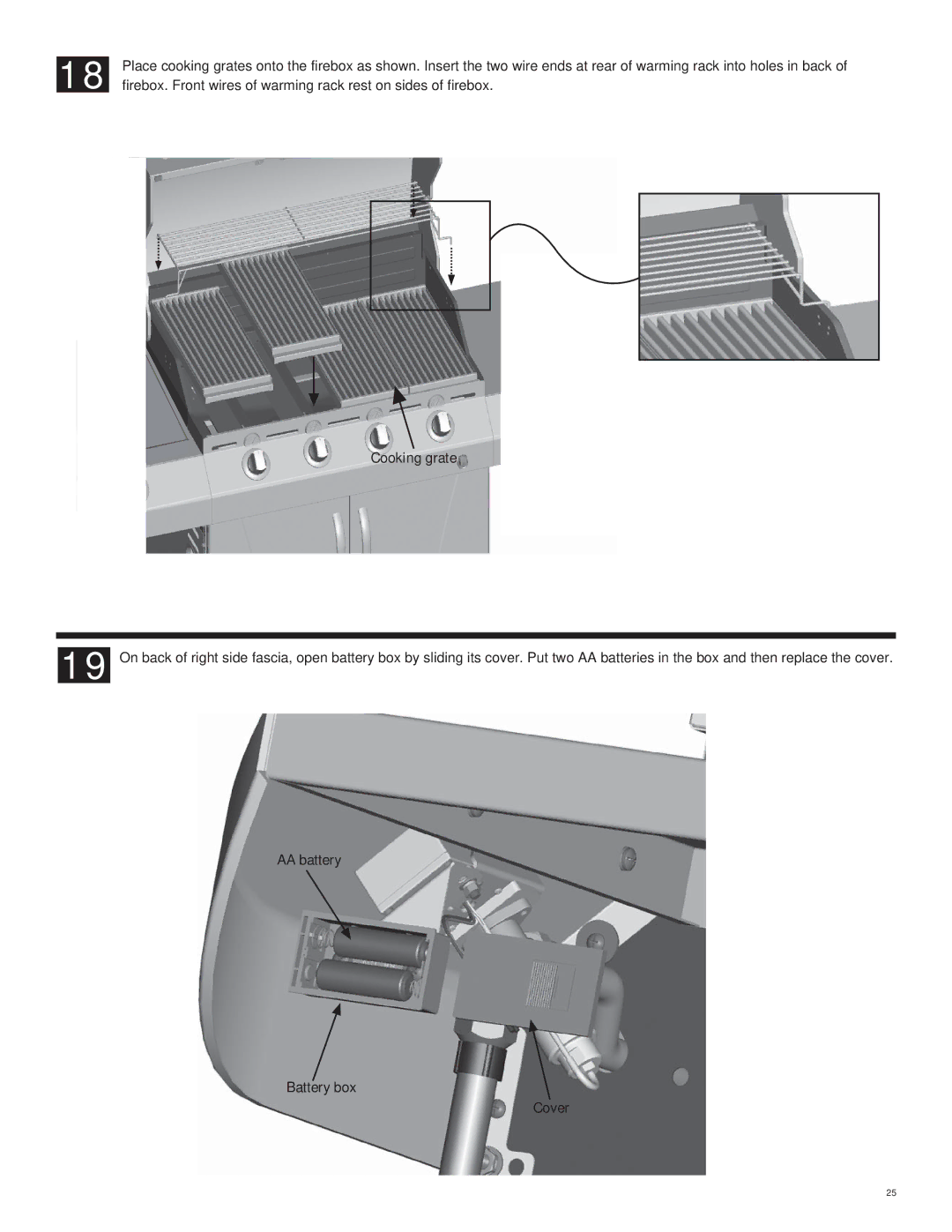 Char-Broil 463263111 manual Cooking grate 