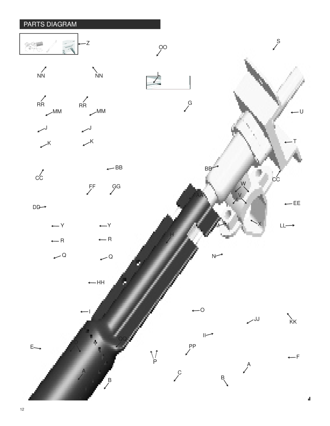 Char-Broil 463269011 manual Parts Diagram 