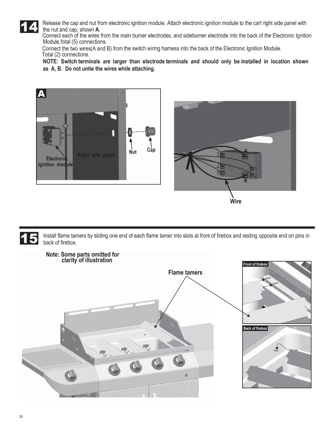 Char-Broil 463270311 manual Wire 