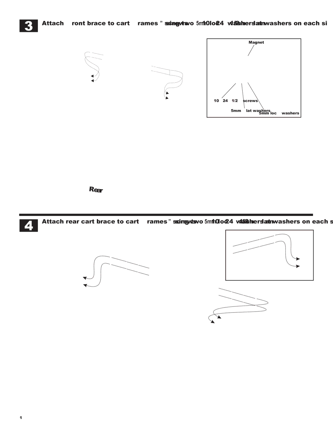 Char-Broil 463420509 manual Magnet #10-24x1/2 screws 5mm flat washers 5mm lock washers 