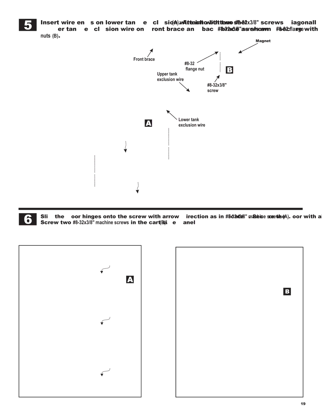 Char-Broil 463420509 manual #8-32x3/8 Machine screws 