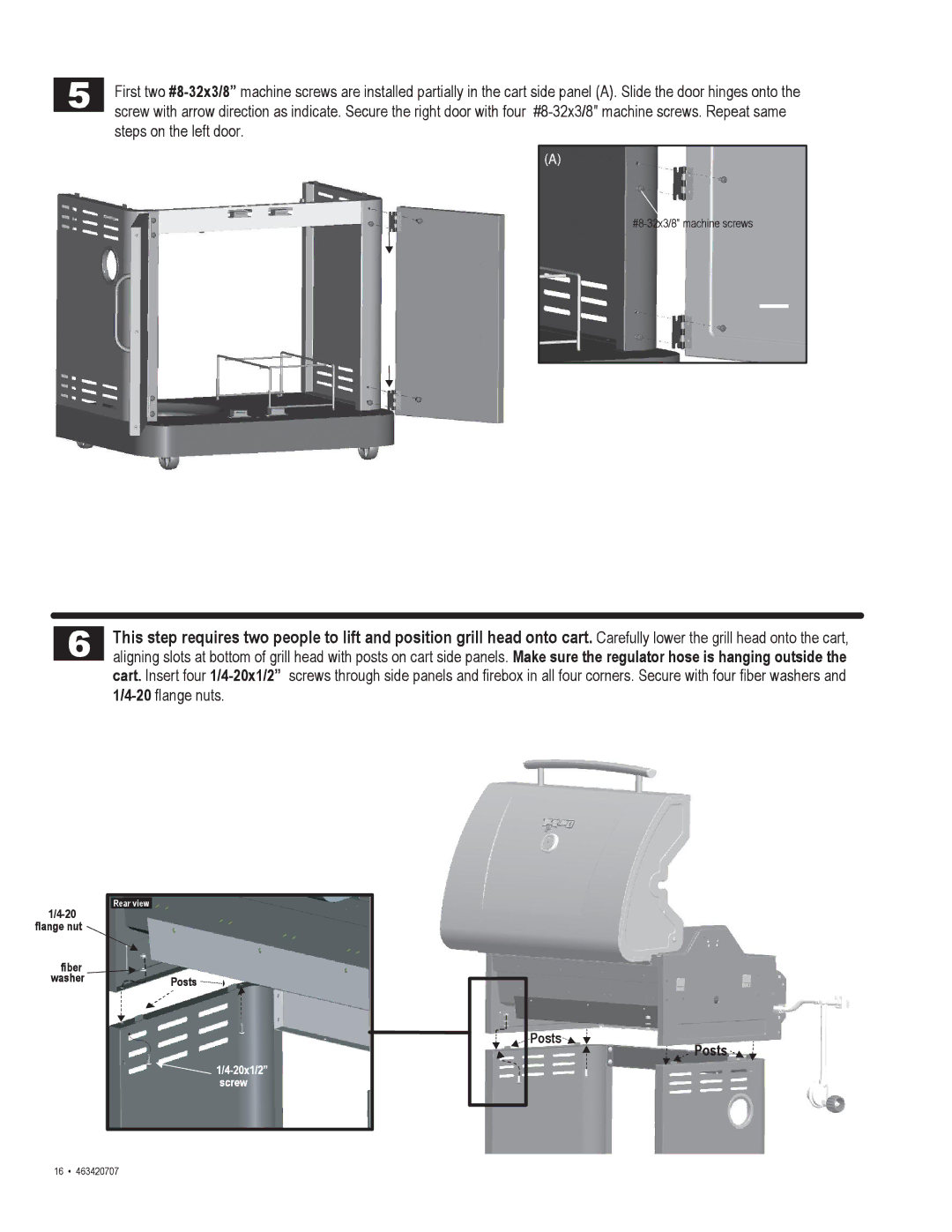 Char-Broil 463420707 manual 