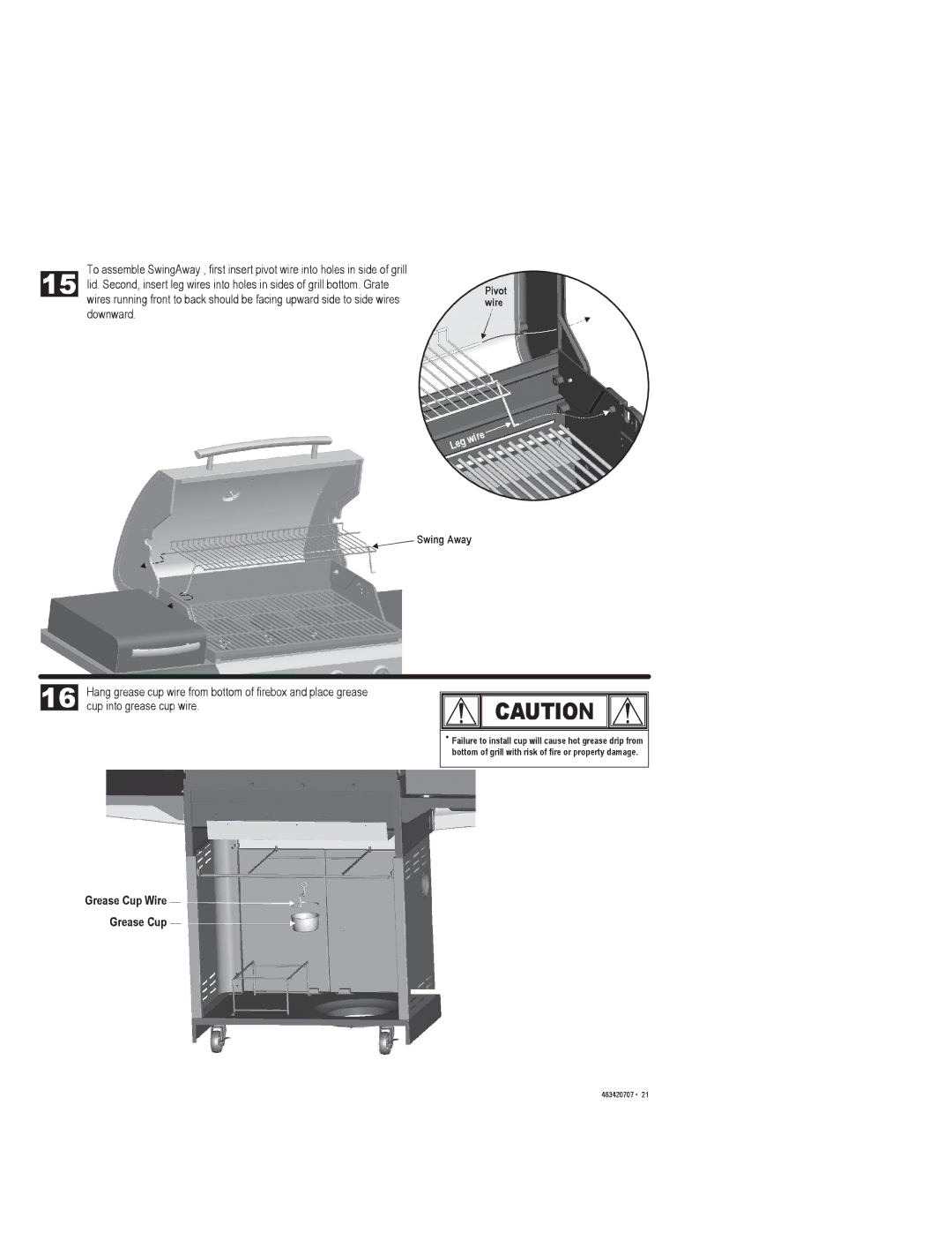 Char-Broil 463420707 manual 