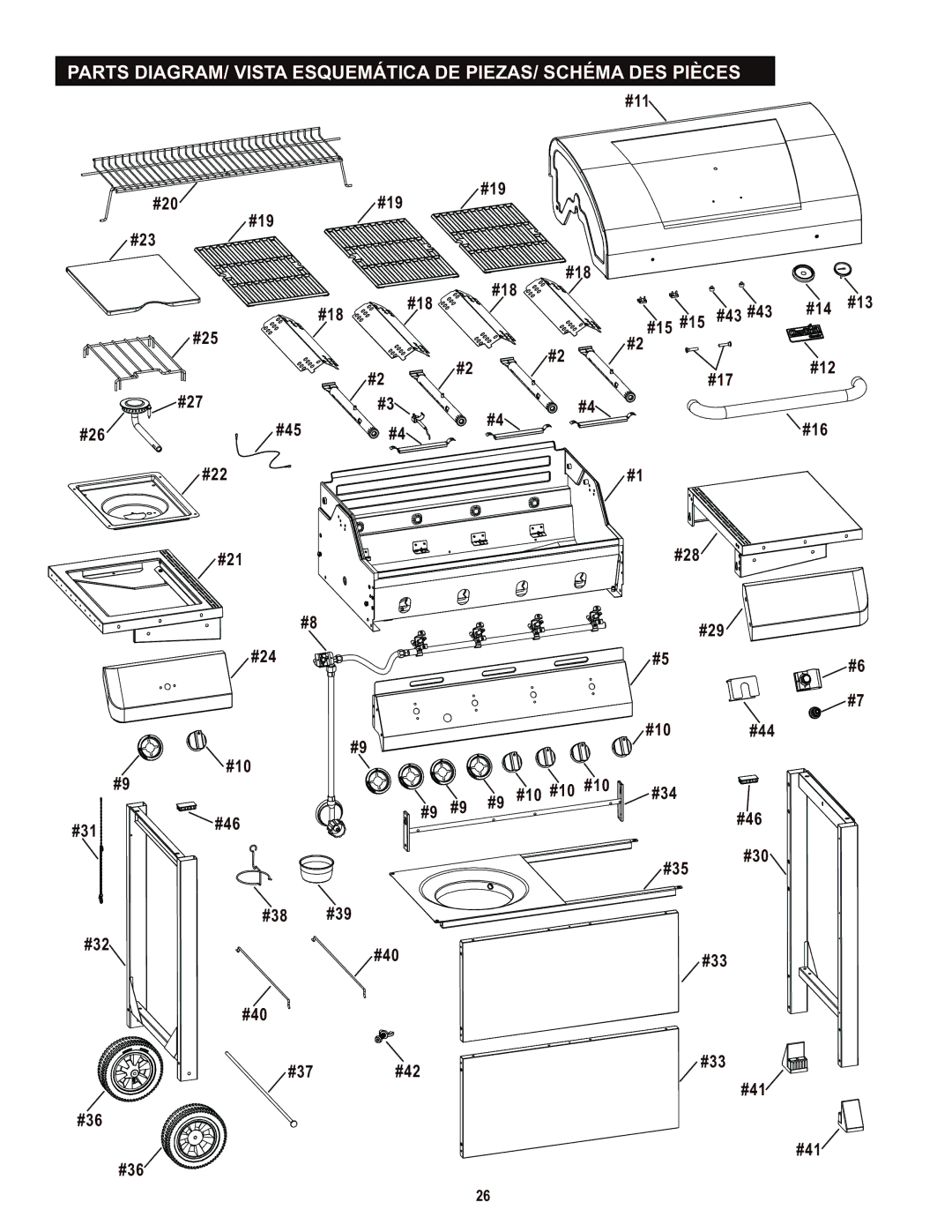 Char-Broil 463436214 manual #11 