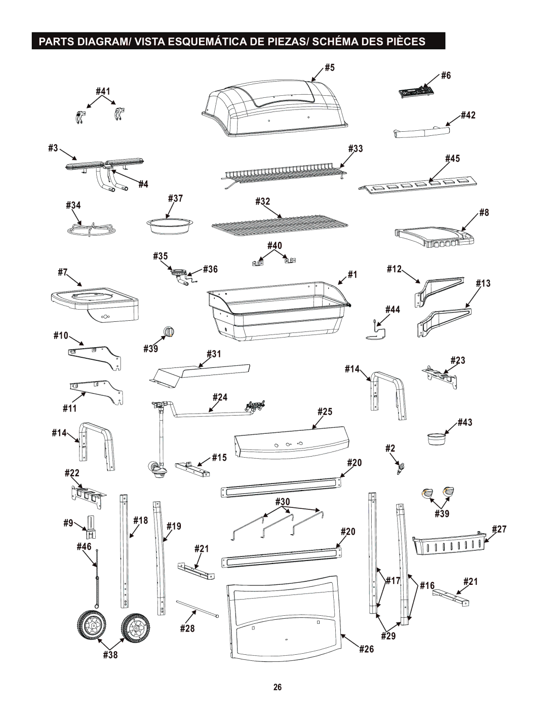 Char-Broil 463720114 manual 