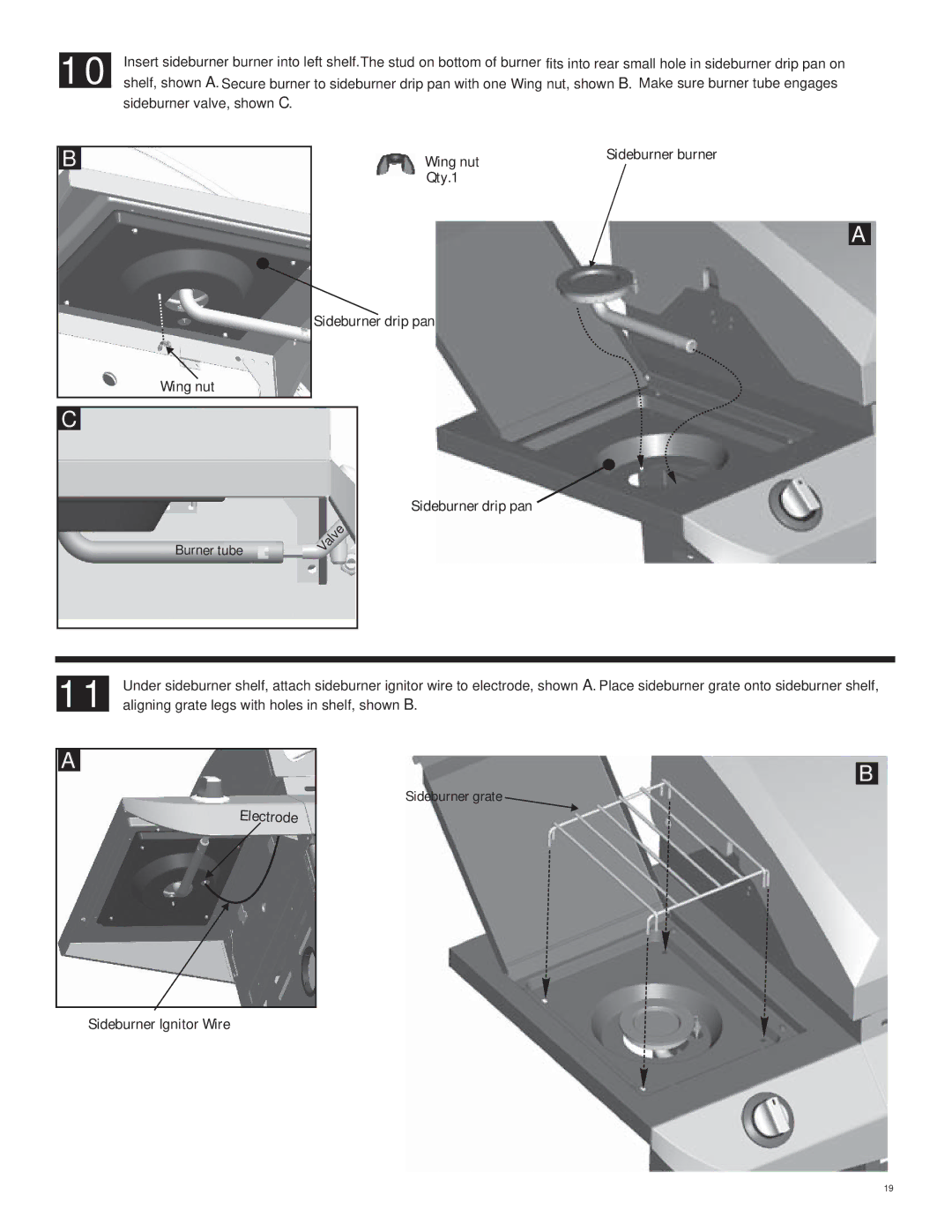 Char-Broil 415.9011211, 466224611 manual Electrode 