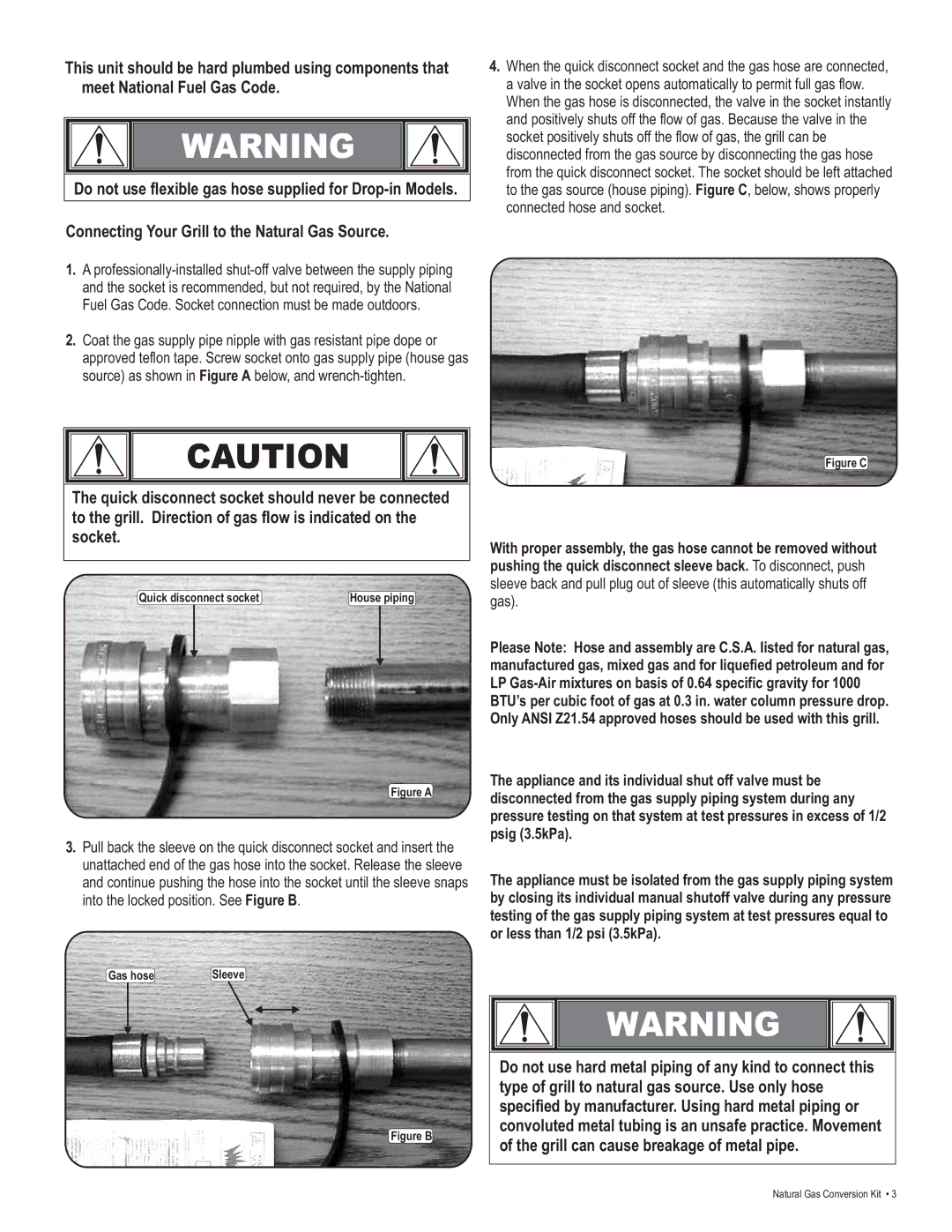 Char-Broil 4984619 manual Figure a 