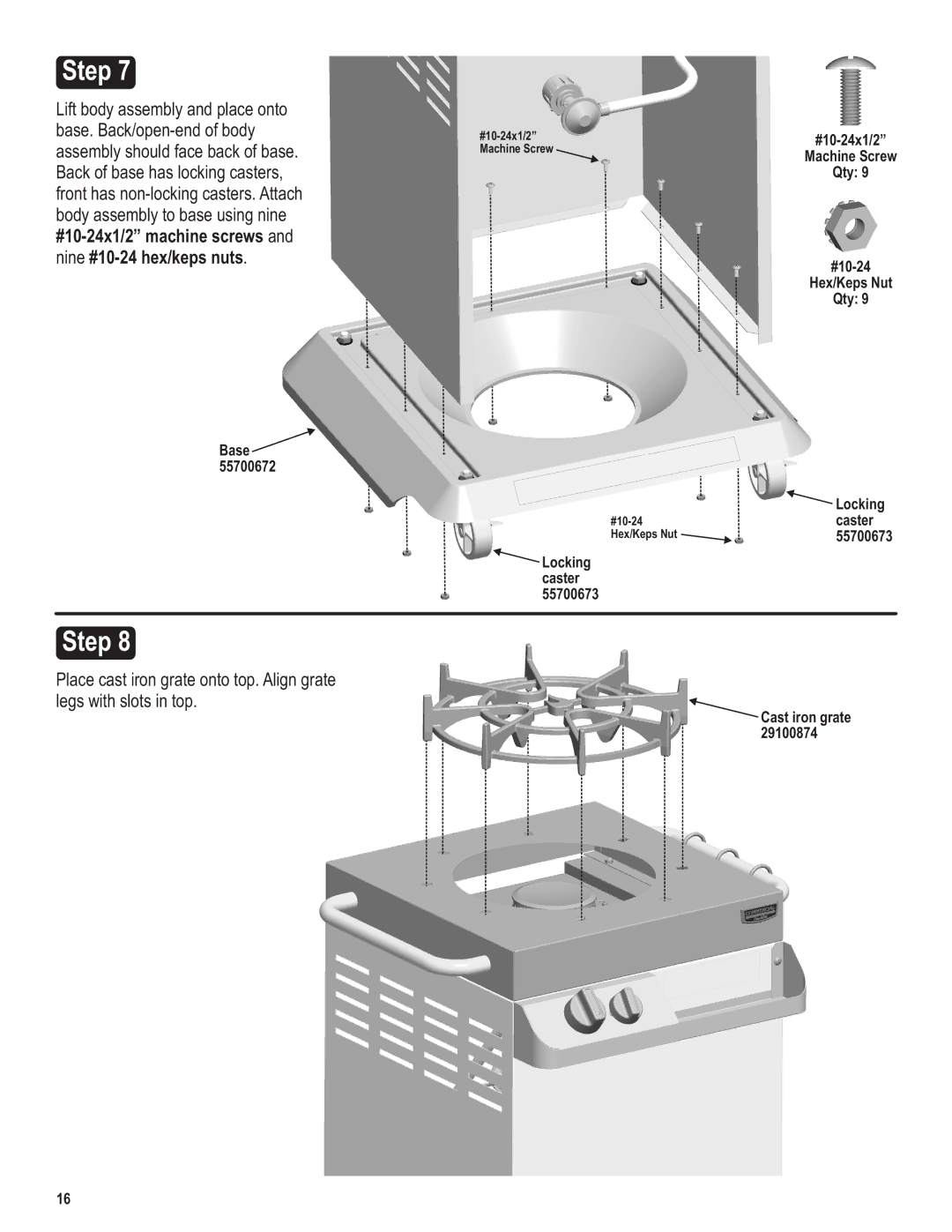 Char-Broil 5101194 manual Base 