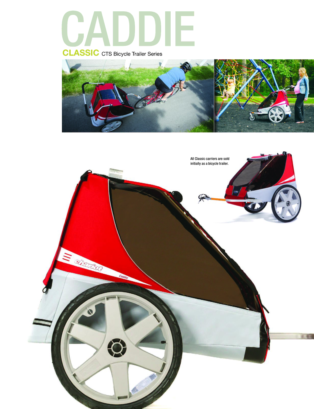 Chariot Carriers 2008 manual Caddie 