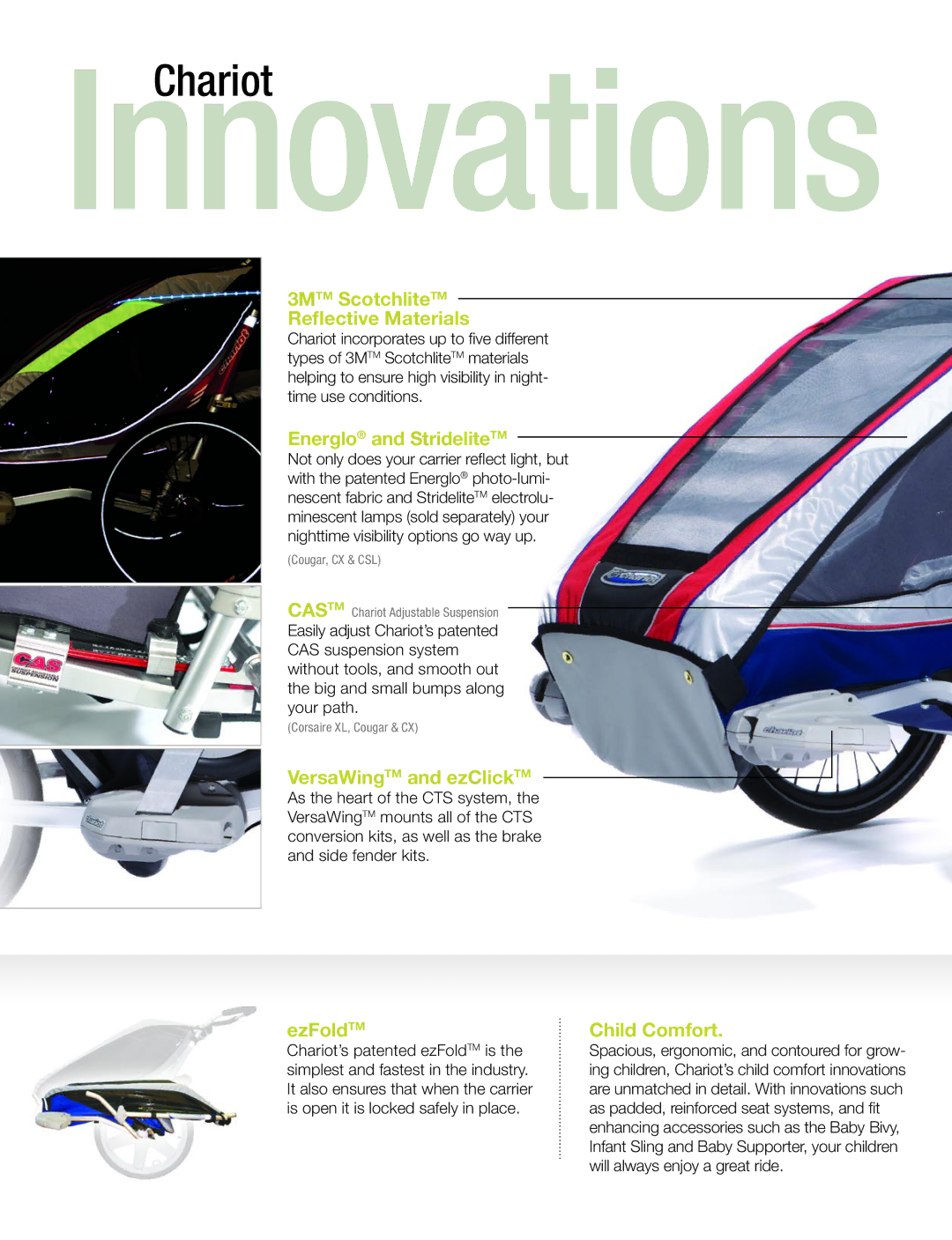 Chariot Carriers 2008 manual InnovationsChariot 