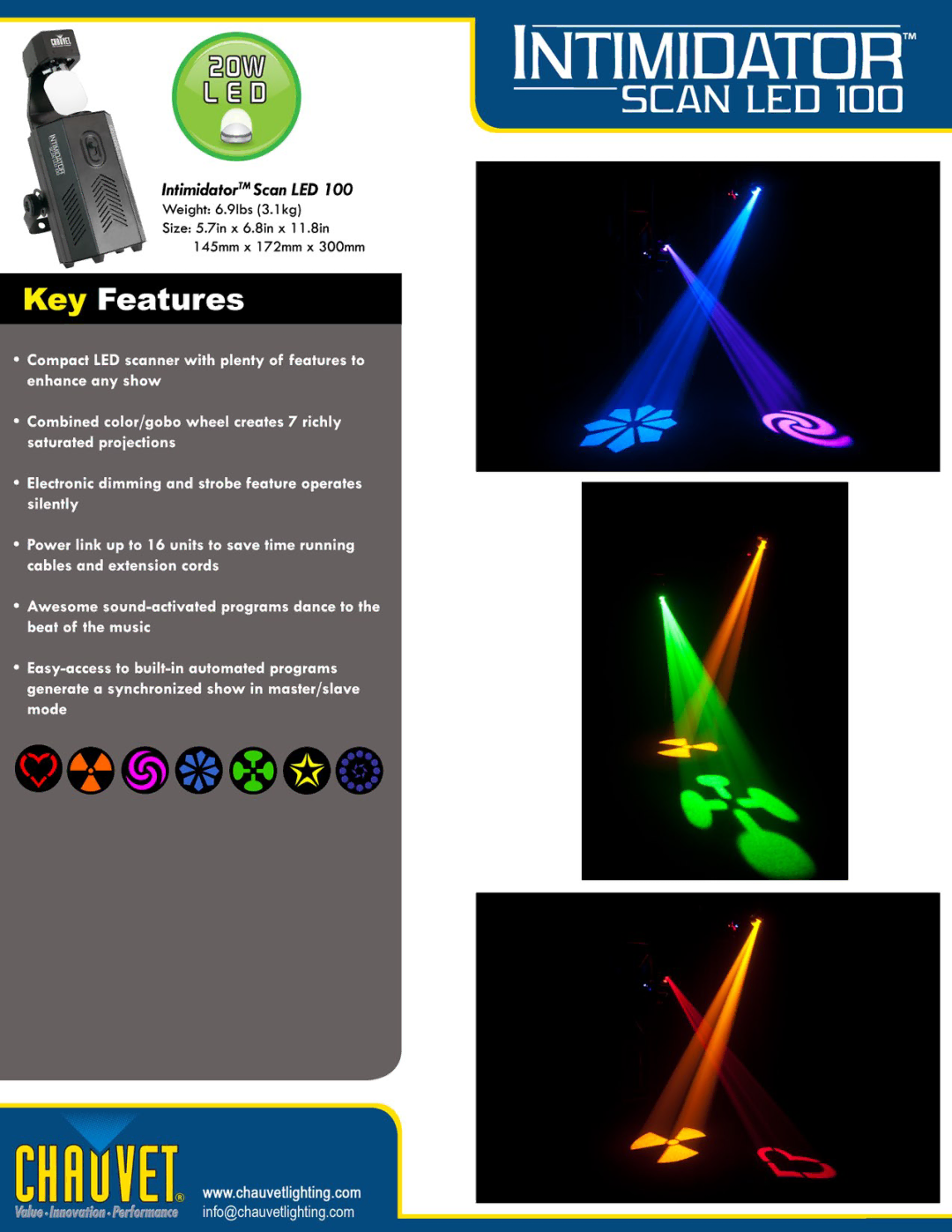 Chauvet 100 manual 