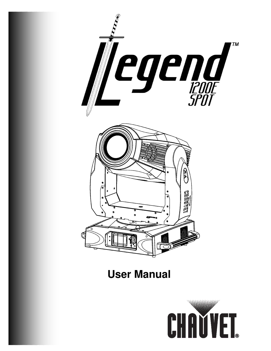 Chauvet 1200E user manual 