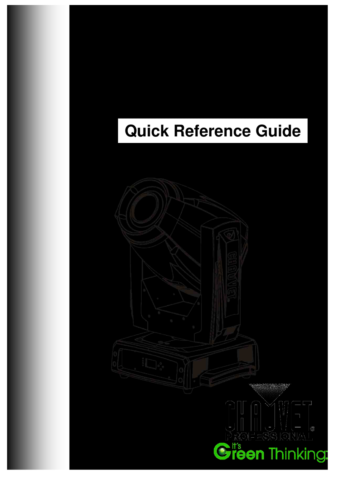 Chauvet 330SR manual Quick Reference Guide, English EN Español ES Français FR 