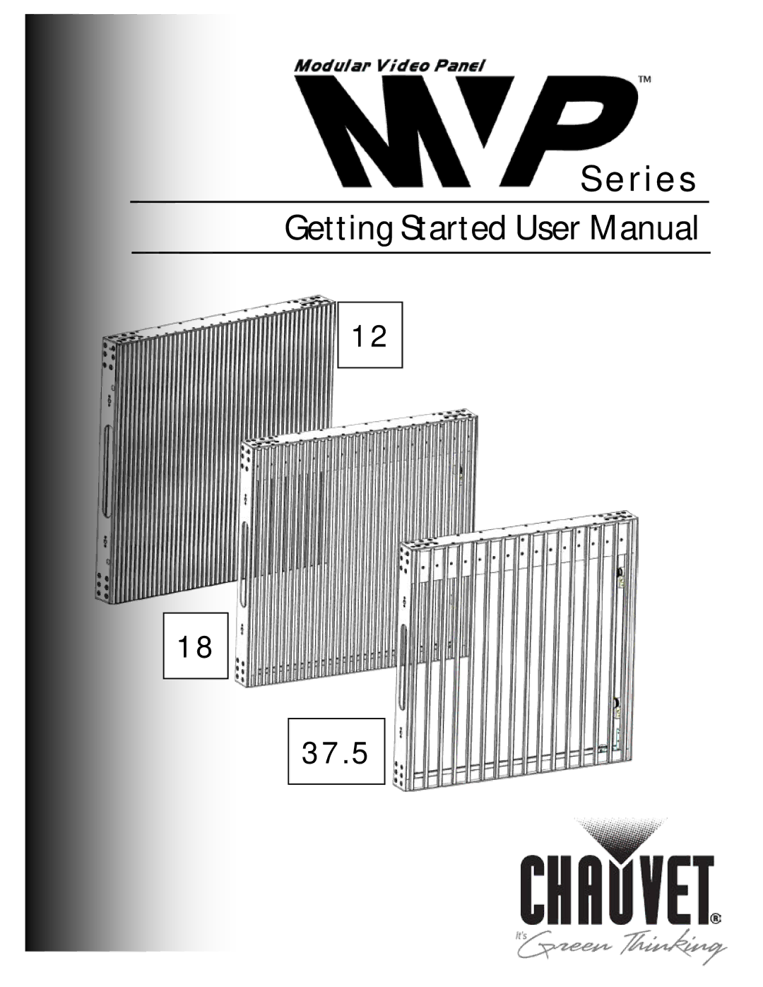 Chauvet 18, 37.5, 12 user manual Series 