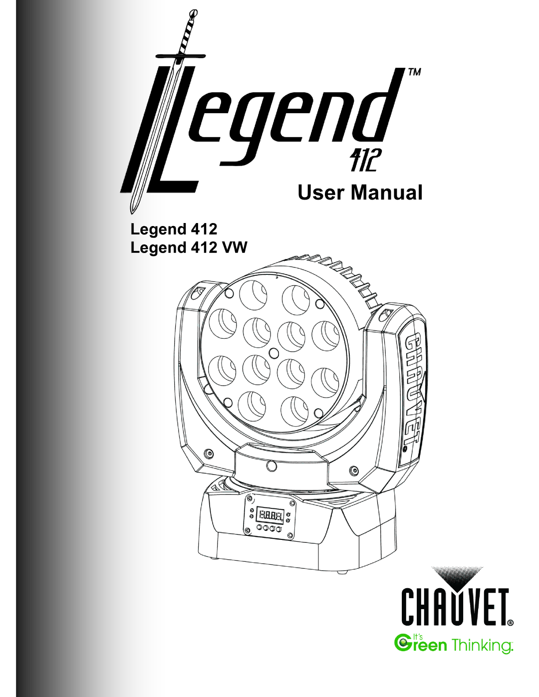 Chauvet 412VW user manual 