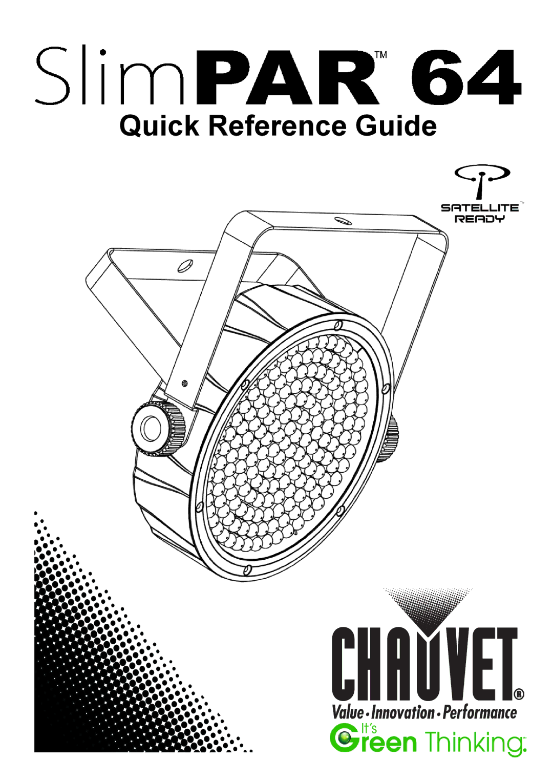 Chauvet 64 manual Quick Reference Guide 