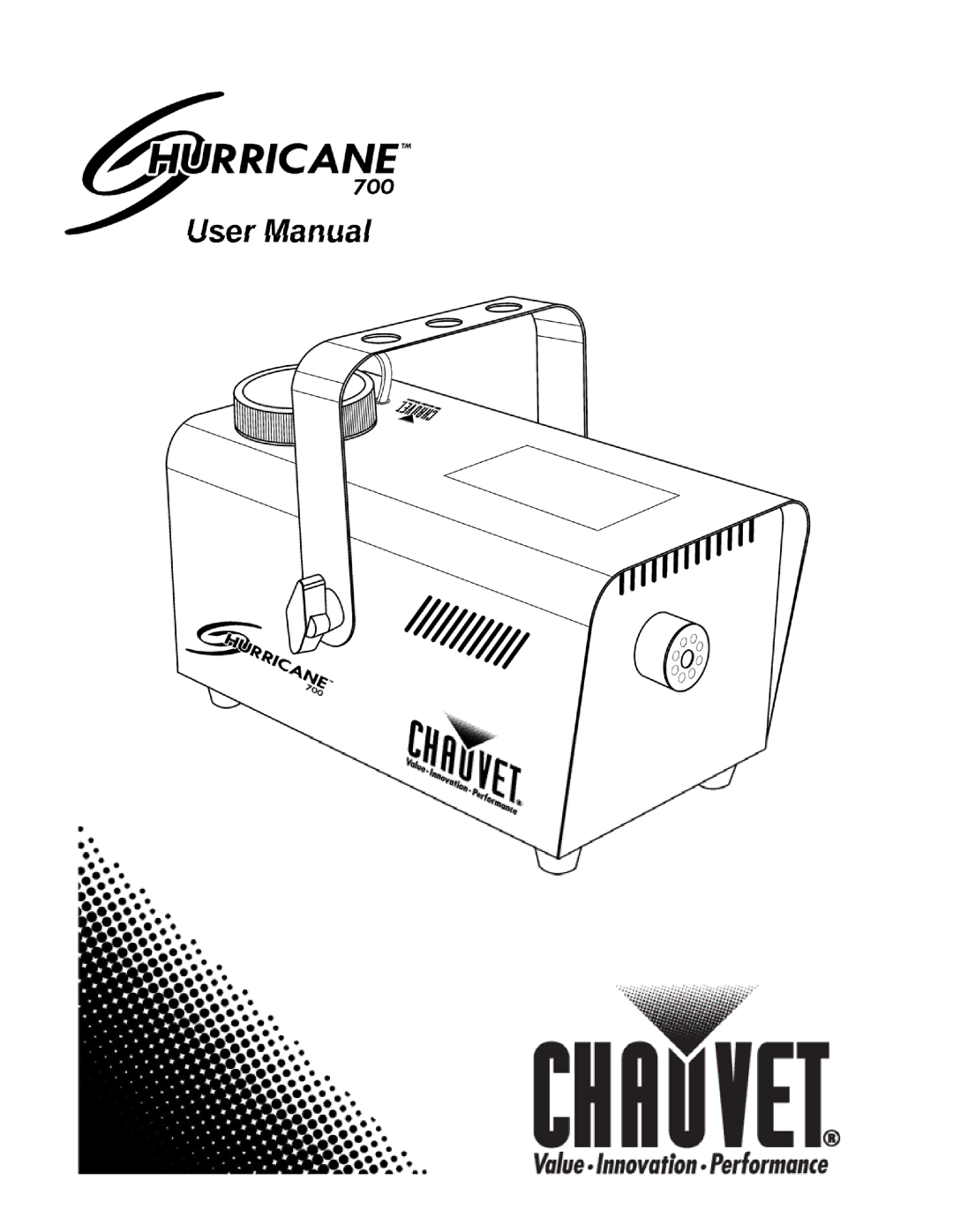 Chauvet 700 user manual 