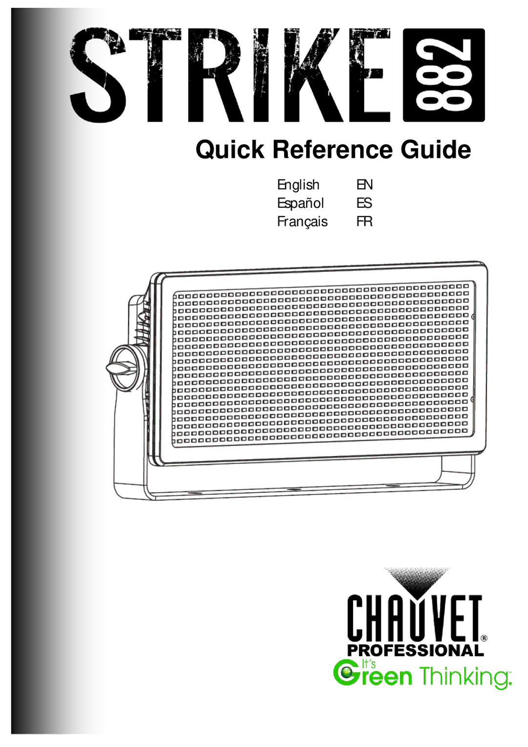 Chauvet CLP-15 manual Quick Reference Guide 