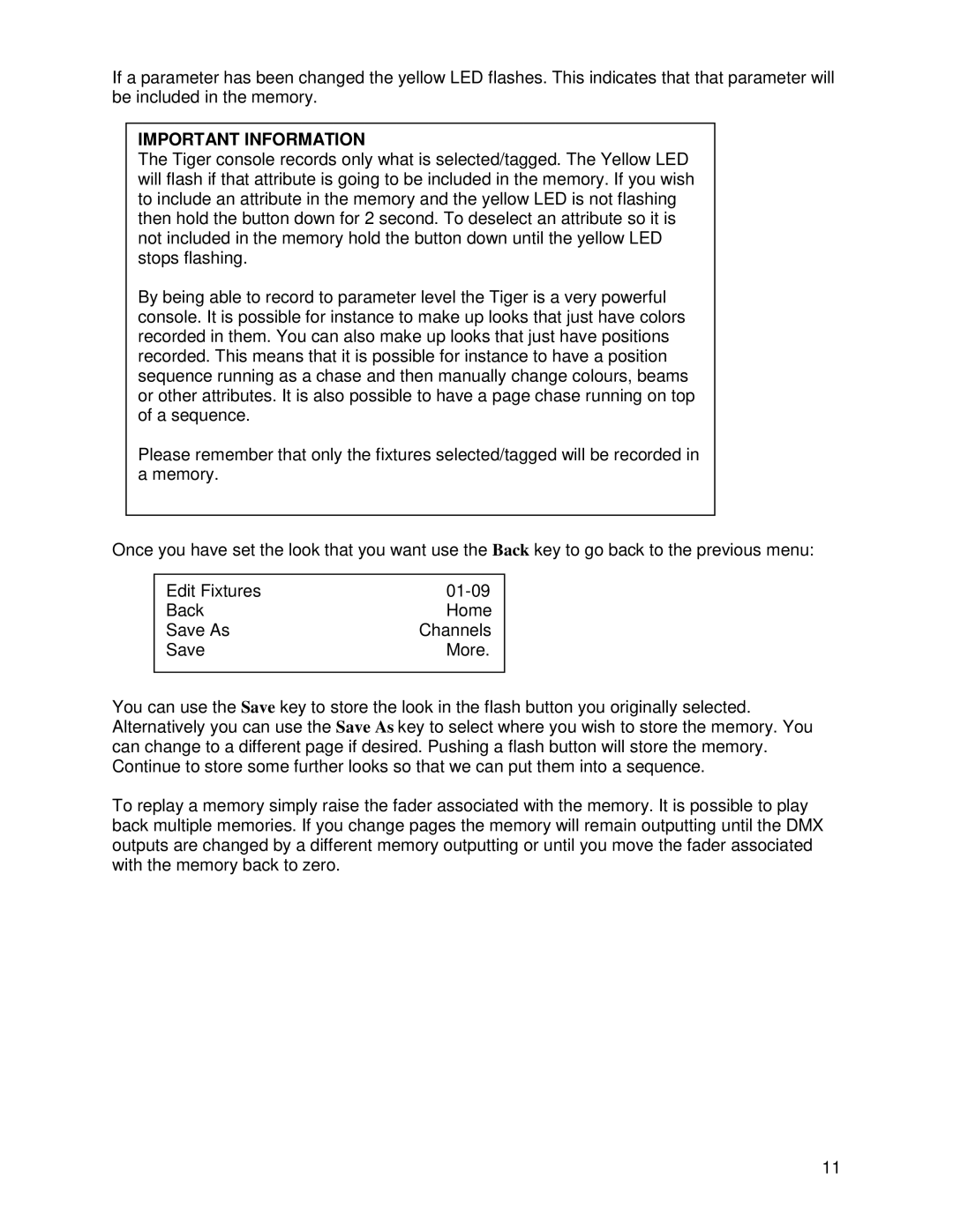 Chauvet DMX 60 user manual Important Information 