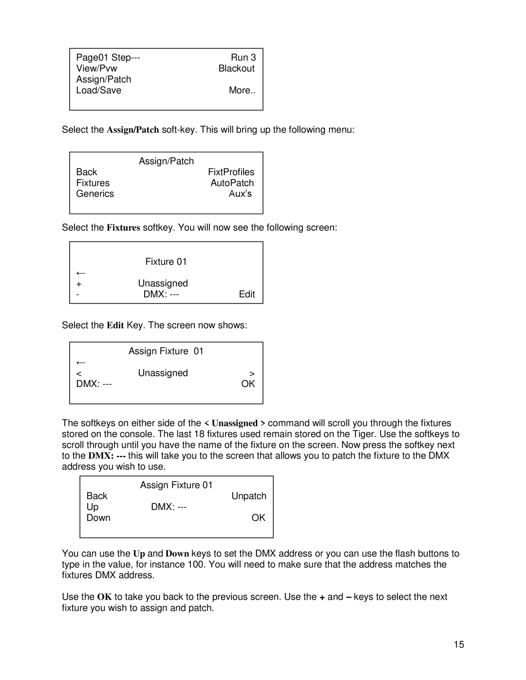 Chauvet DMX 60 user manual 