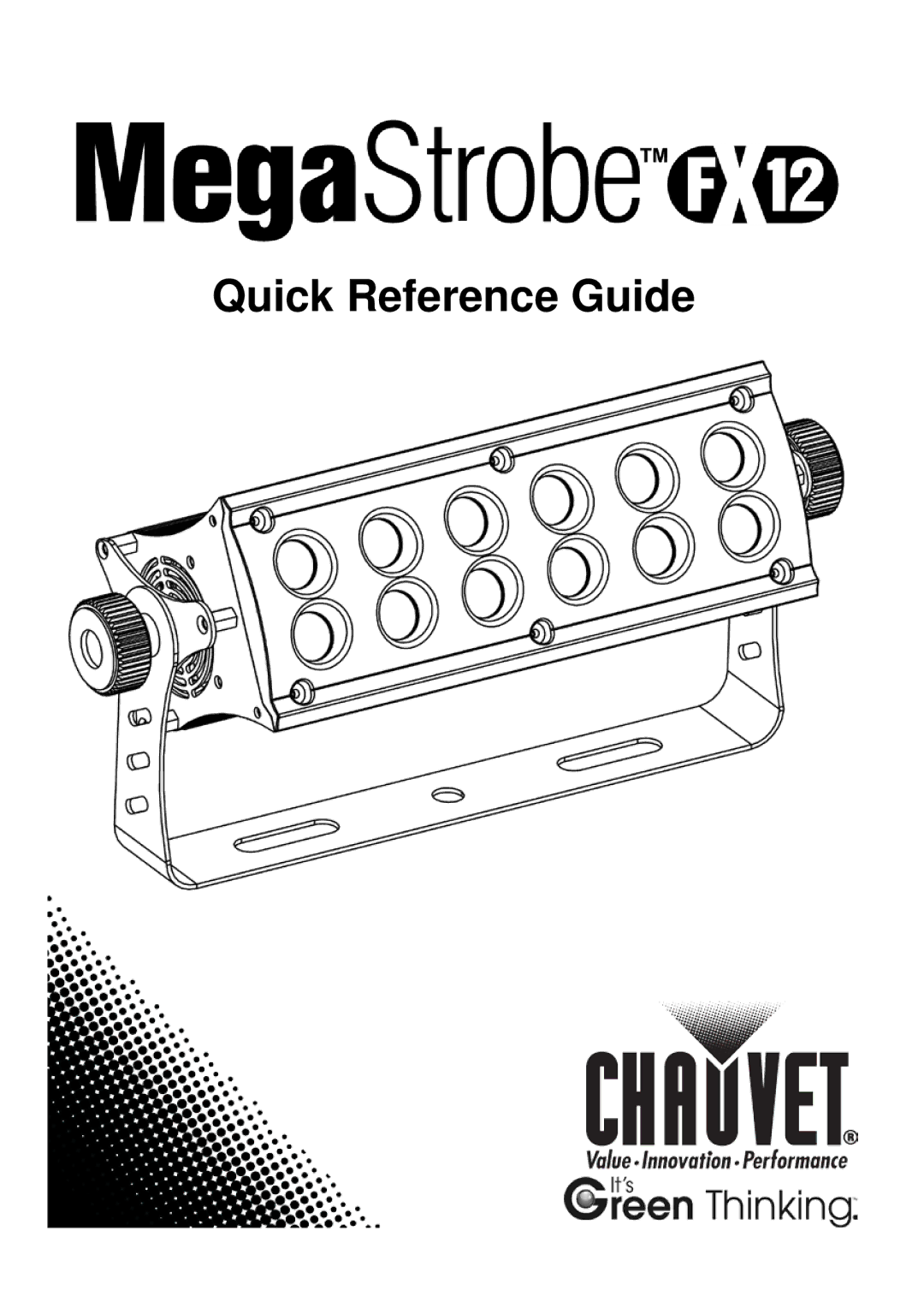 Chauvet fx12 manual Quick Reference Guide 