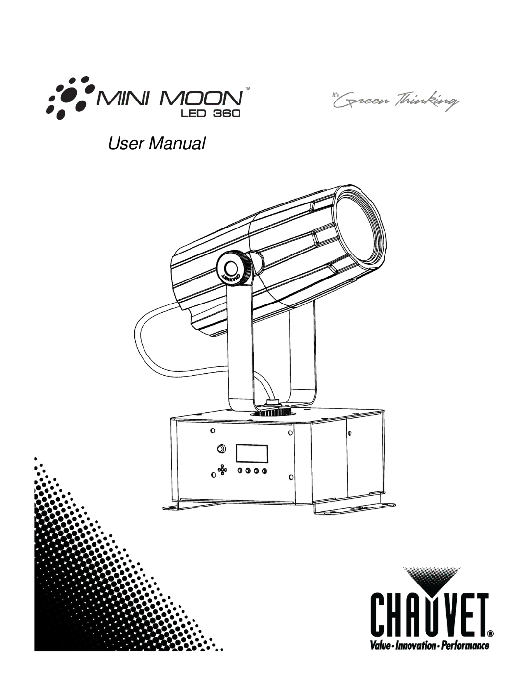 Chauvet LED 360 user manual 