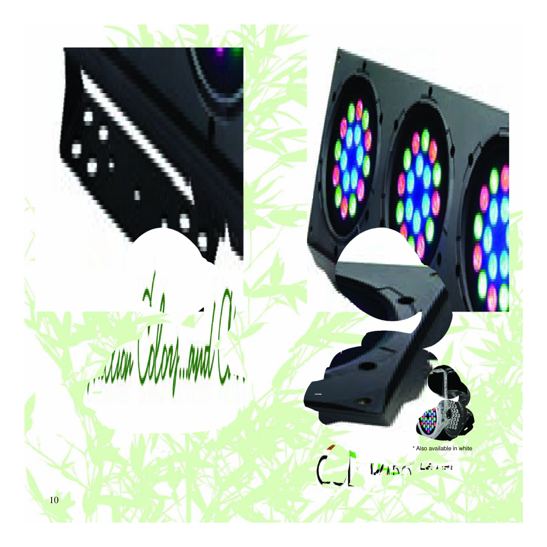 Chauvet LED Light manual Also available in white 