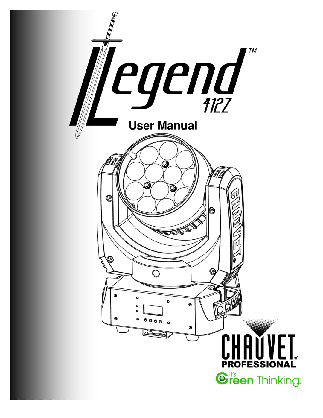 Chauvet Legend 412Z user manual 