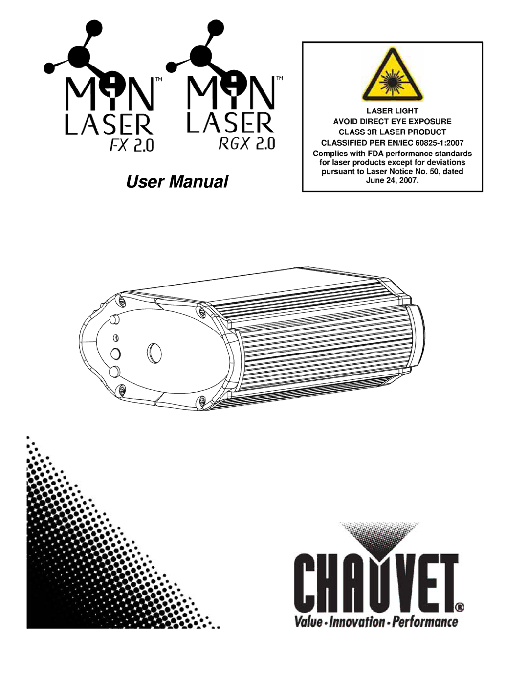 Chauvet FX 2.0, RGX 2.0 user manual 