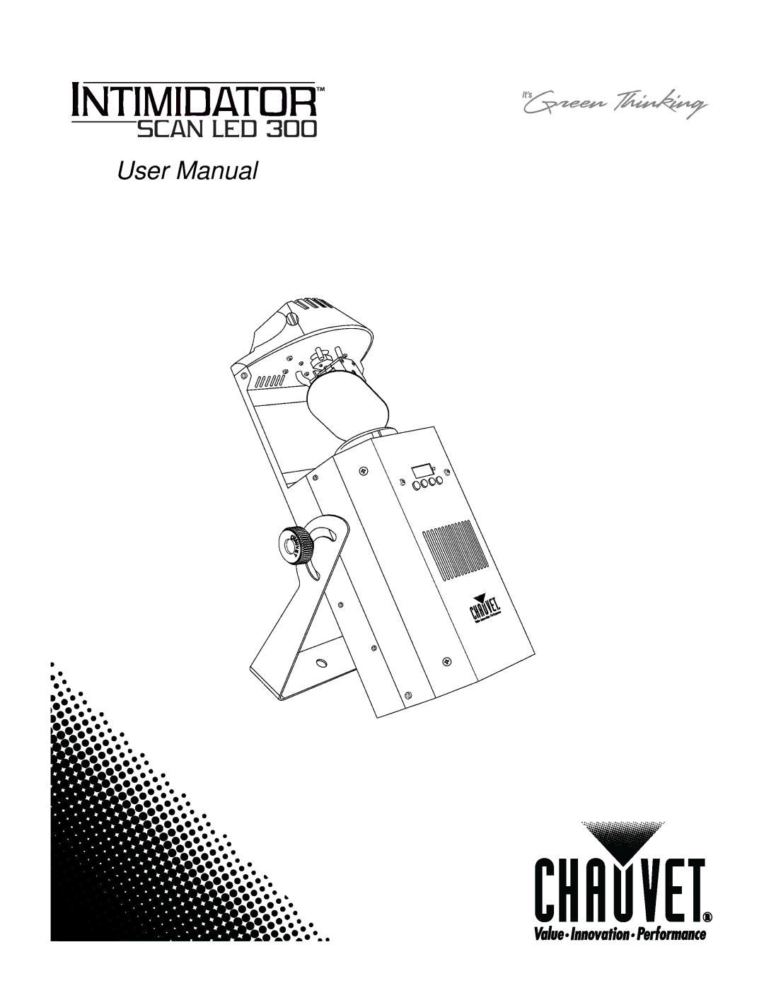 Chauvet SCAN LED 300 user manual 