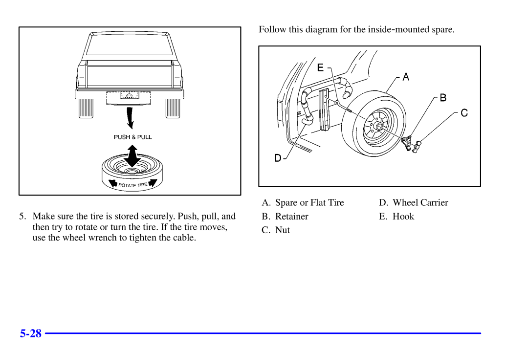 Chevrolet 2001 manual 