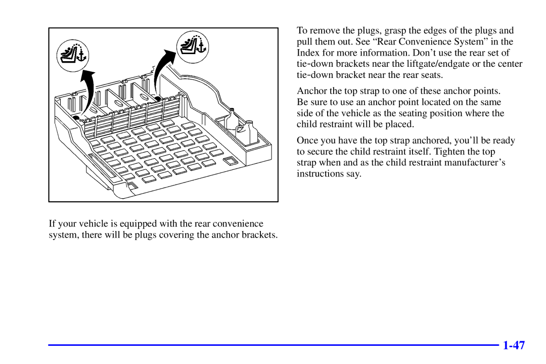 Chevrolet 2001 manual 