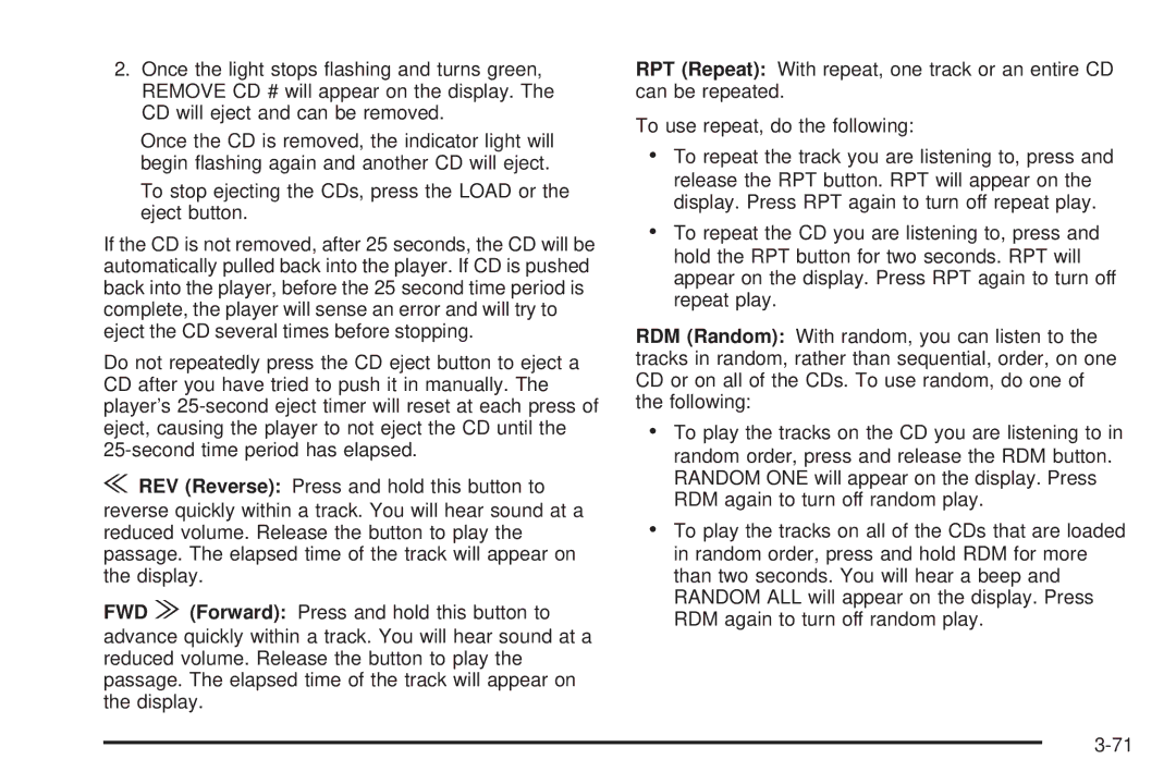 Chevrolet 2005 owner manual 