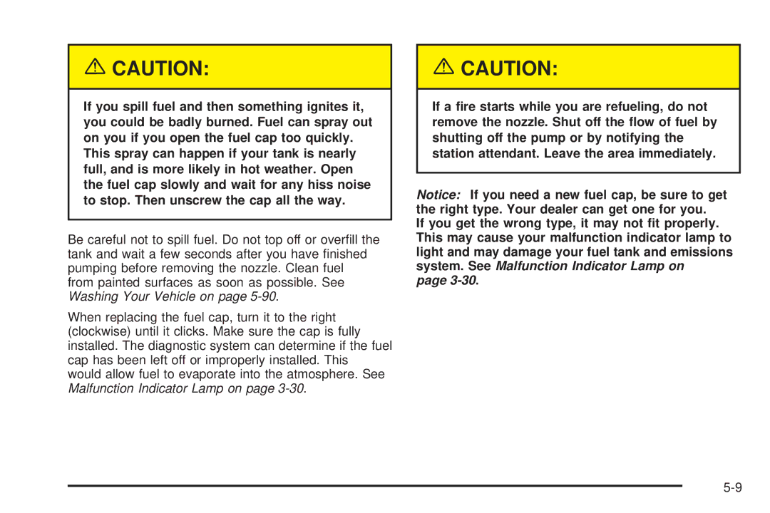 Chevrolet 2005 owner manual 