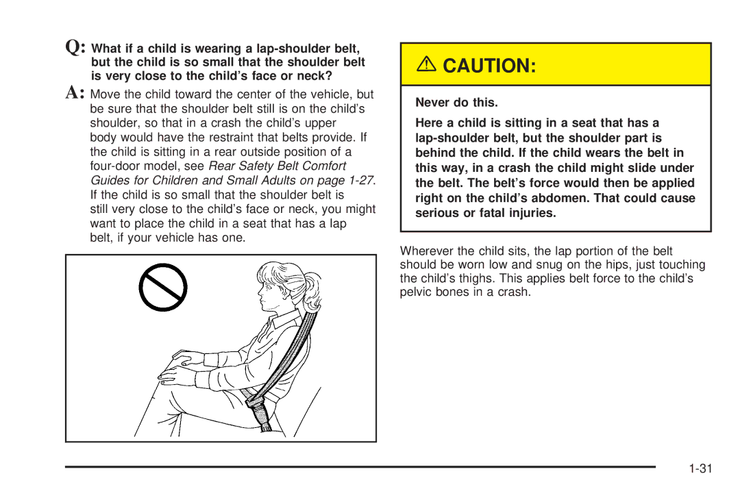 Chevrolet 2005 owner manual 